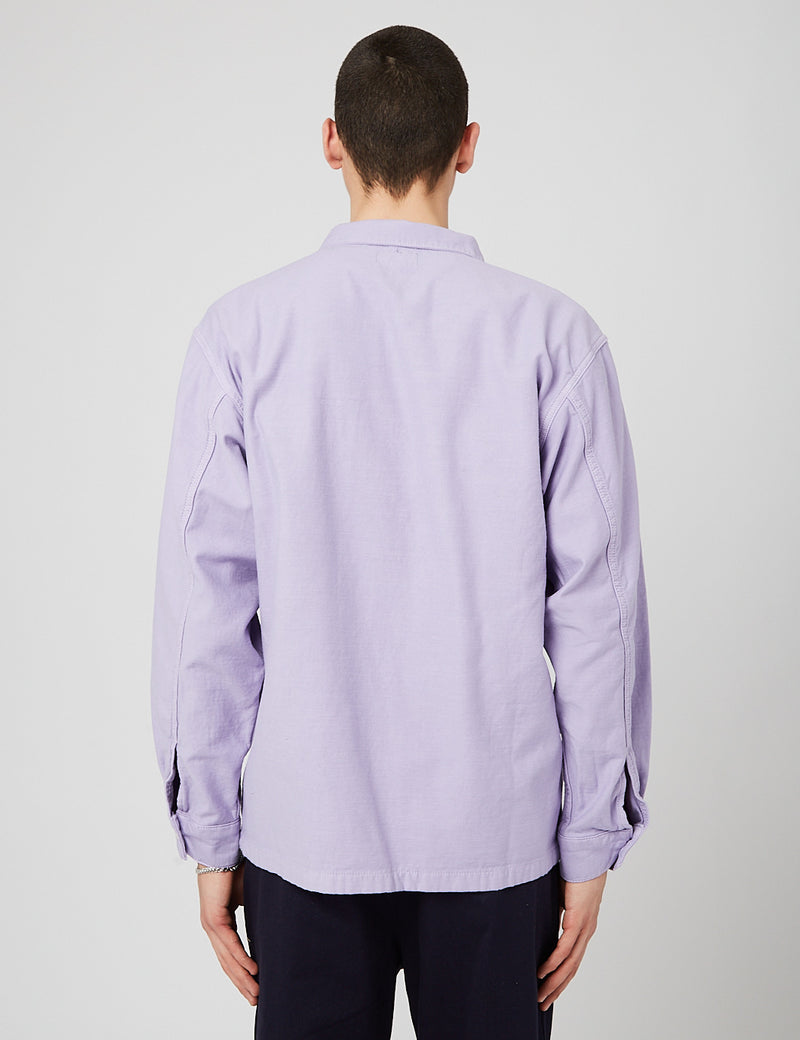 Stan Ray RayCPOシャツ-DragonfruitLilac