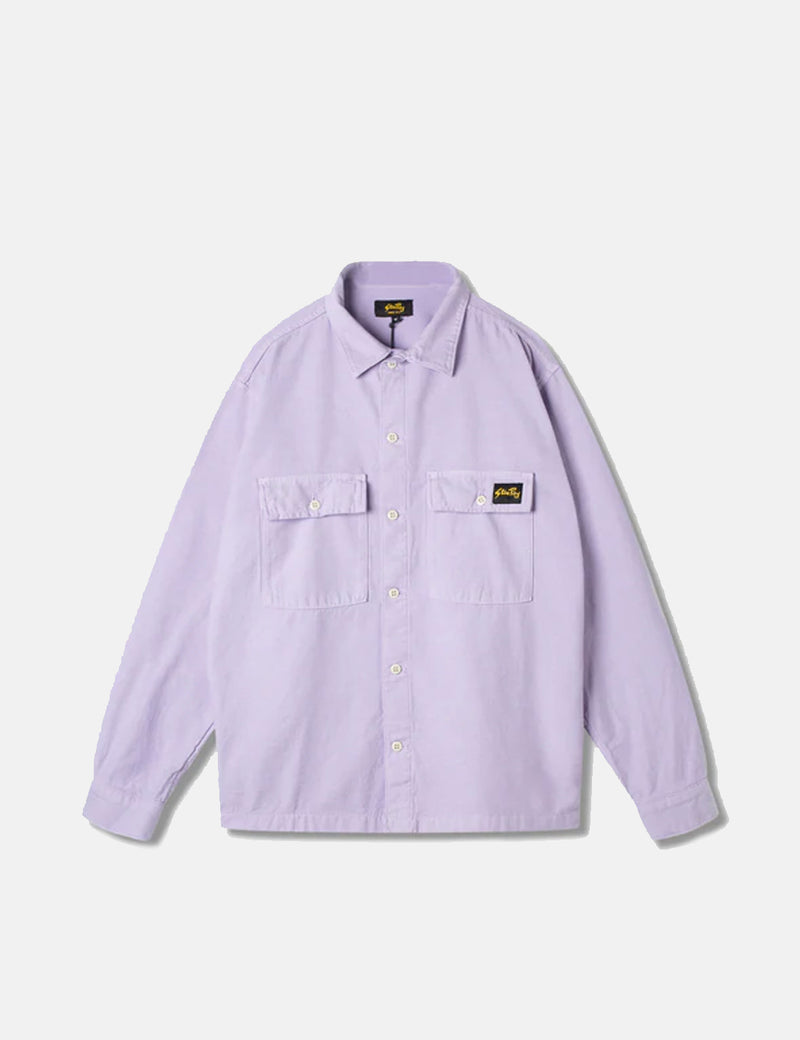 Stan Ray RayCPOシャツ-DragonfruitLilac