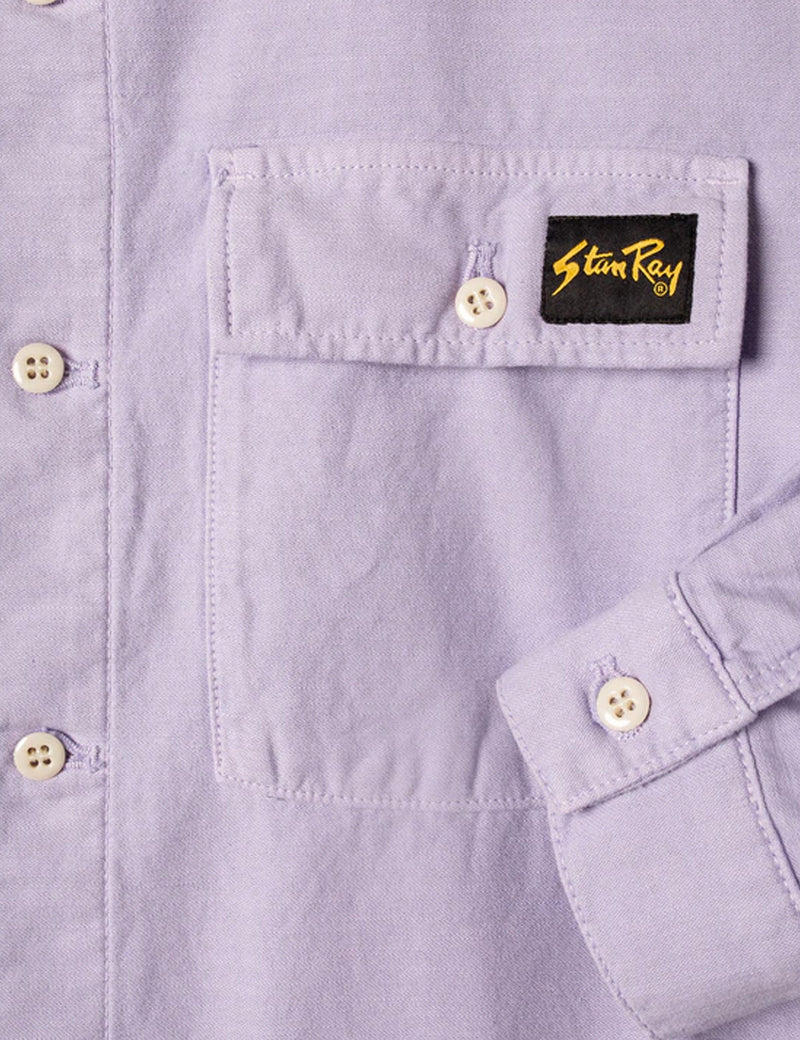 Stan Ray RayCPOシャツ-DragonfruitLilac