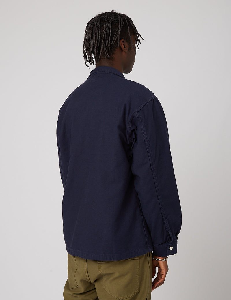 Chemise Stan Ray CPO - Bleu Marine