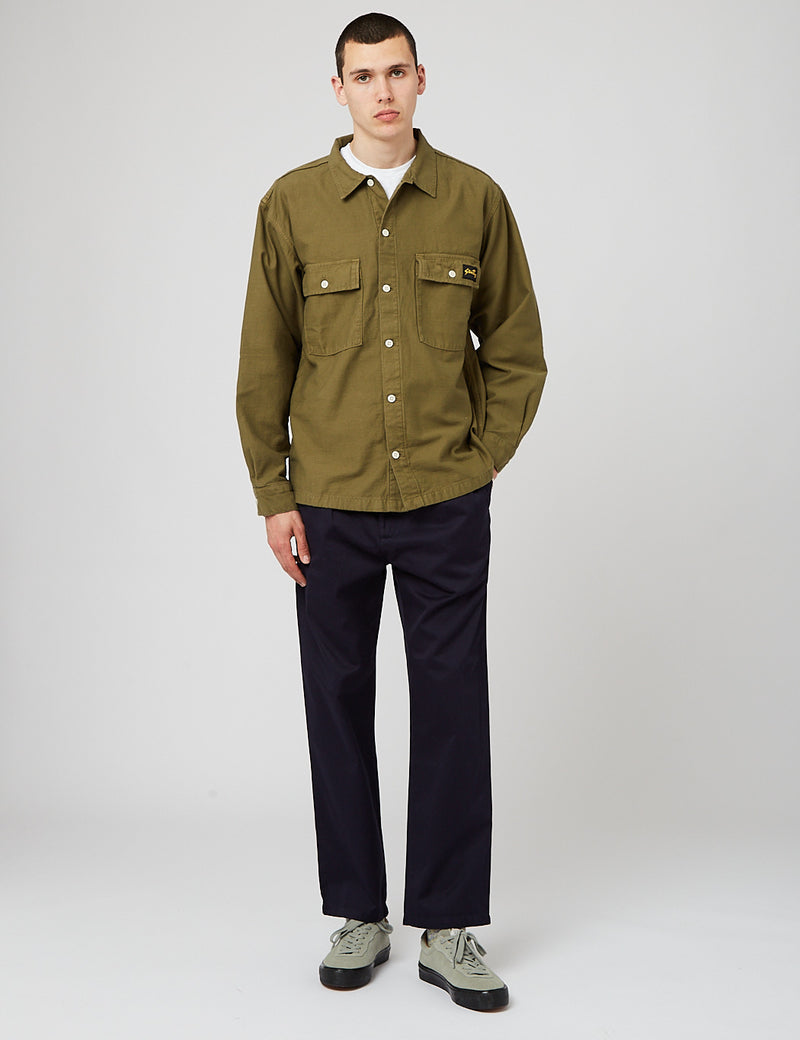 Chemise Stan Ray CPO - Vert Olive