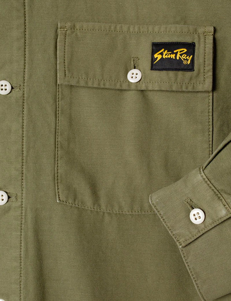 Chemise Stan Ray CPO - Vert Olive