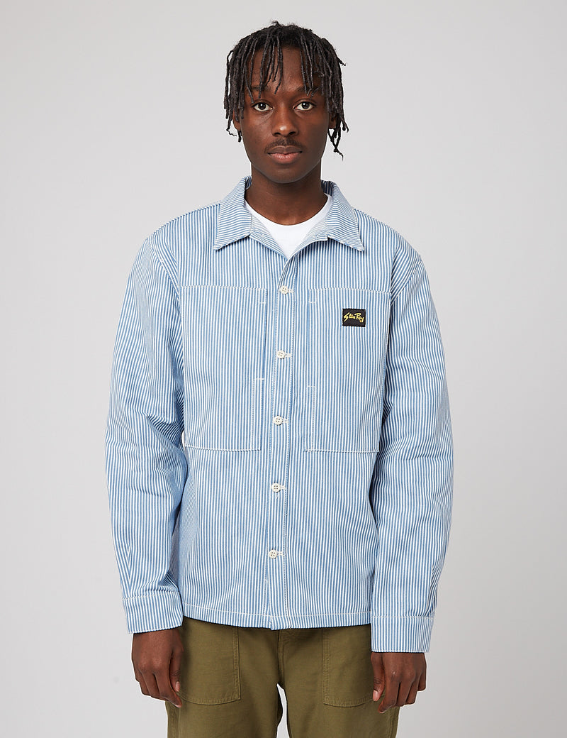 Chemise Stan Ray Prison - Bleu Hickory