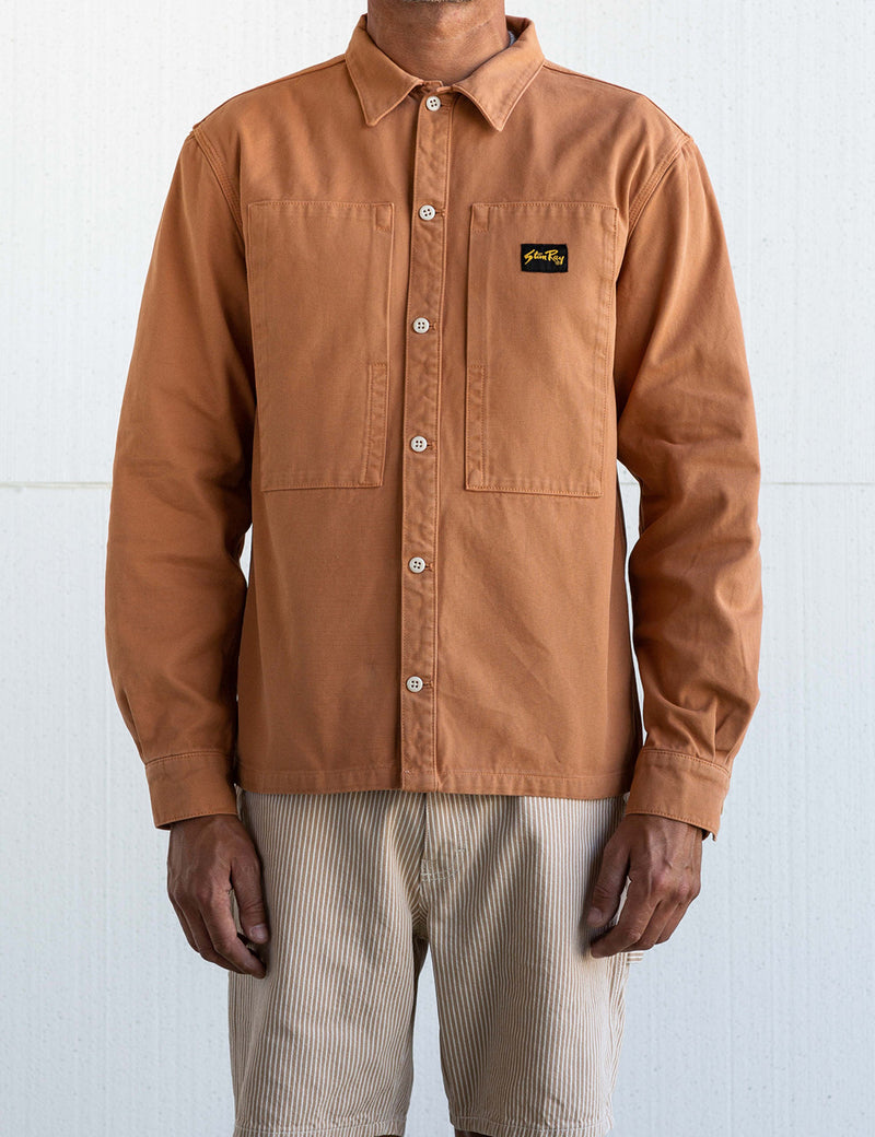 Chemise Stan Ray Prison - Driftwood Duck Brown