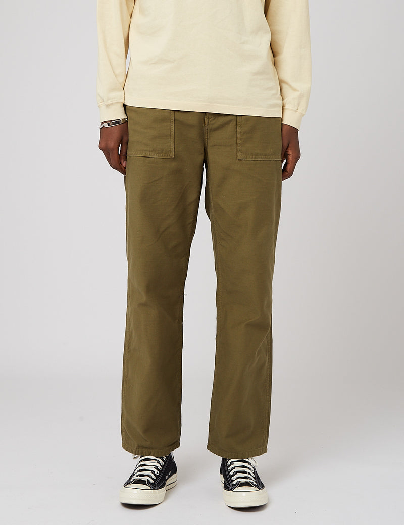 Stan Ray Fat Fatigue Pant (Coupe décontractée) - Vert olive