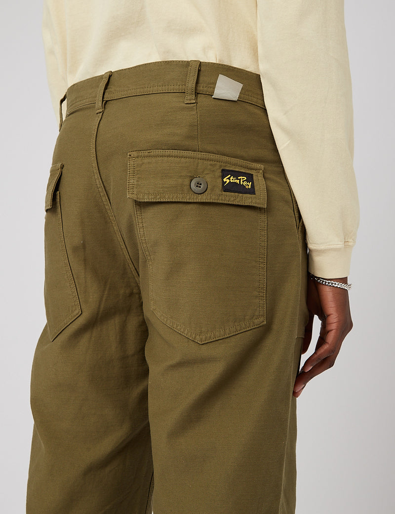 Stan Ray Fat Fatigue Pant (Coupe décontractée) - Vert olive