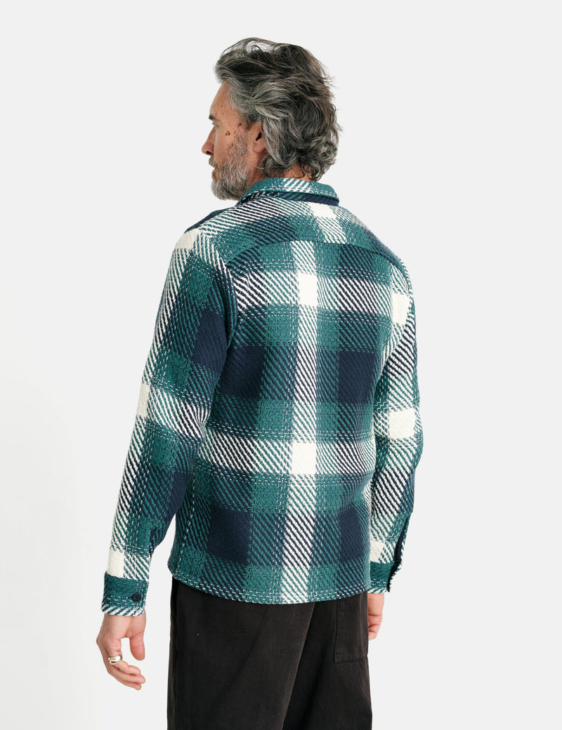 Wax London Wittling Overshirt (Ombré) - Grün