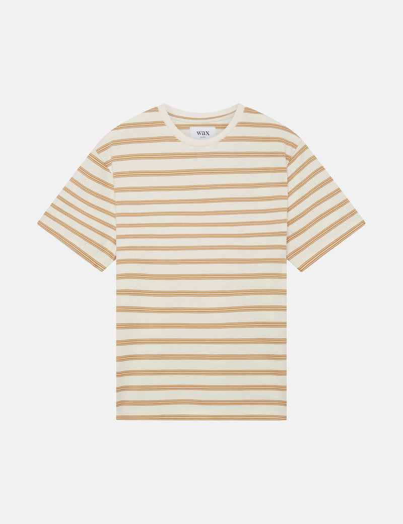T-Shirt Wax London Dean (Cote) - Ecru