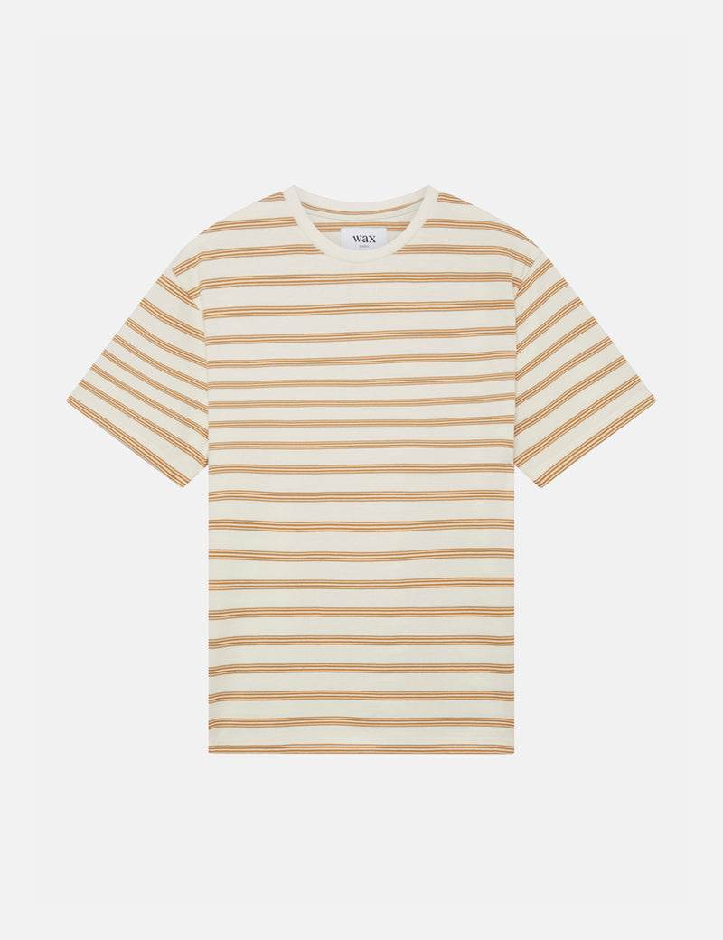 Wax London Dean T-Shirt (Cote) - Ecru