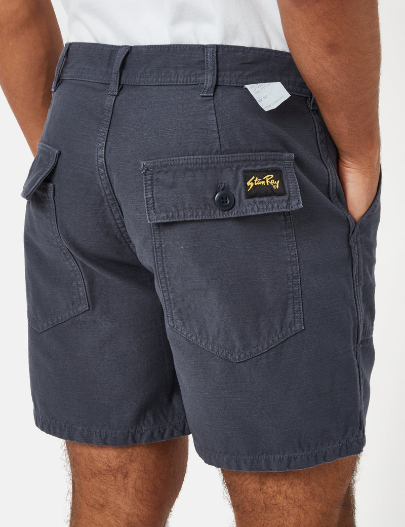 Stan Ray Fat Shorts (6") - Navy Blue