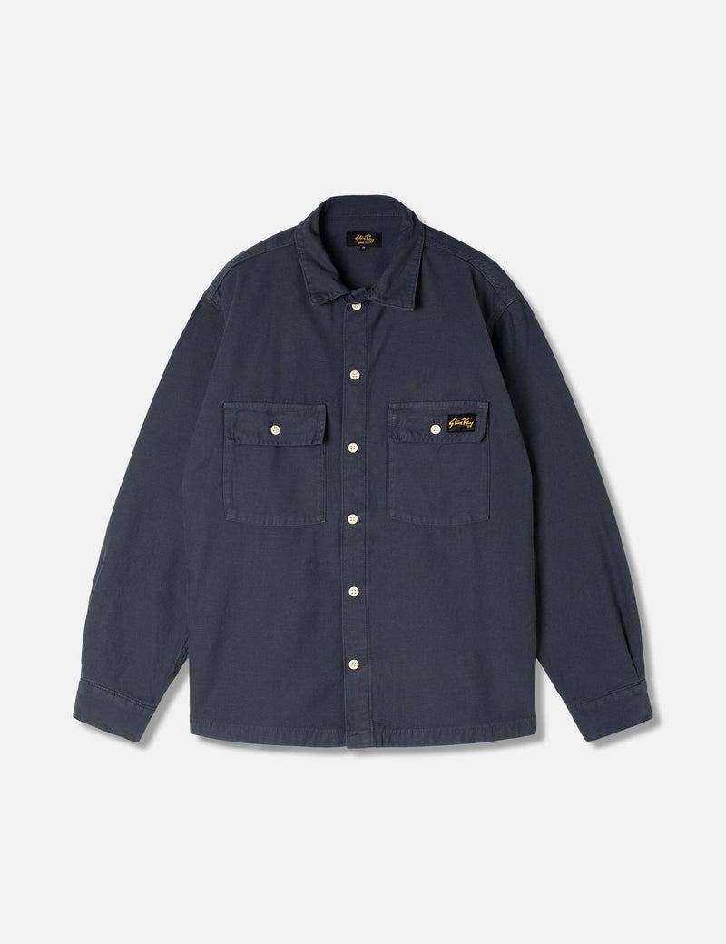 Stan Ray CPO Shirt - Navy Blue