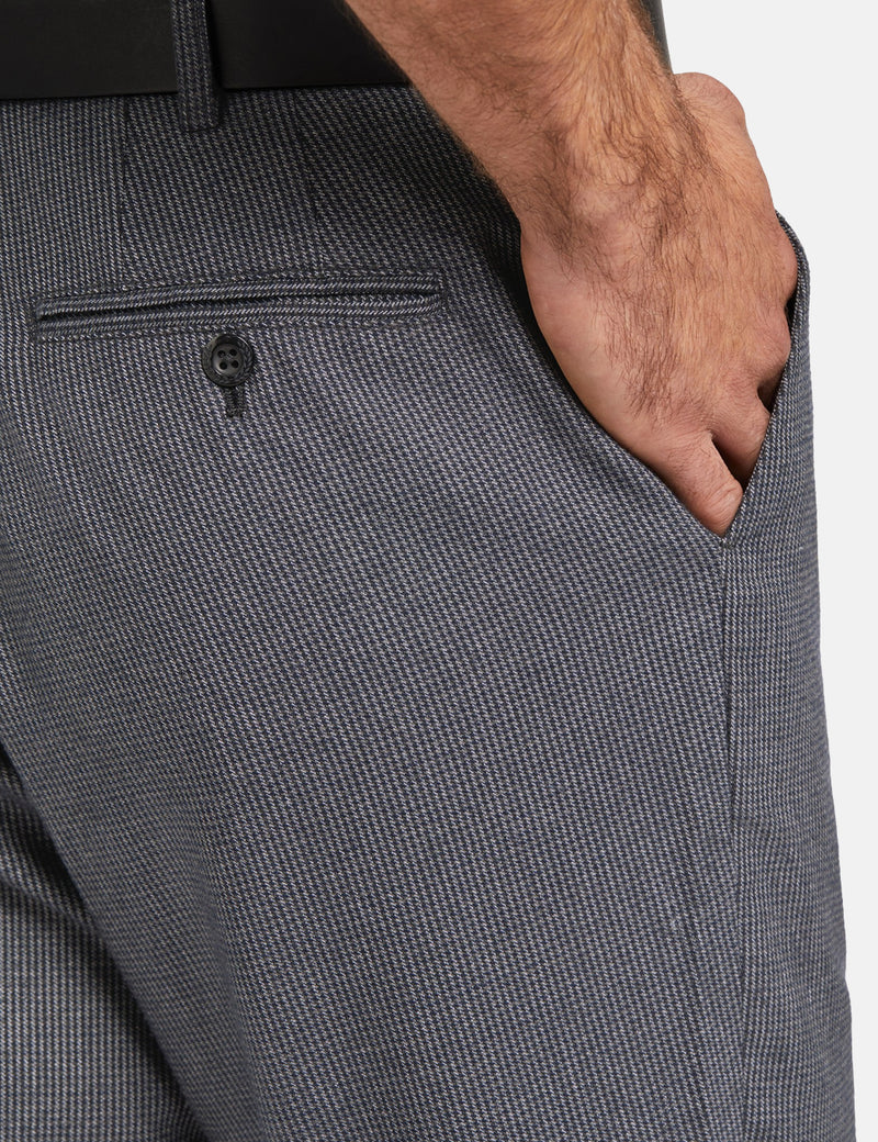 Fred Perry x Miles Kane Tailored Trouser - Gunmetal