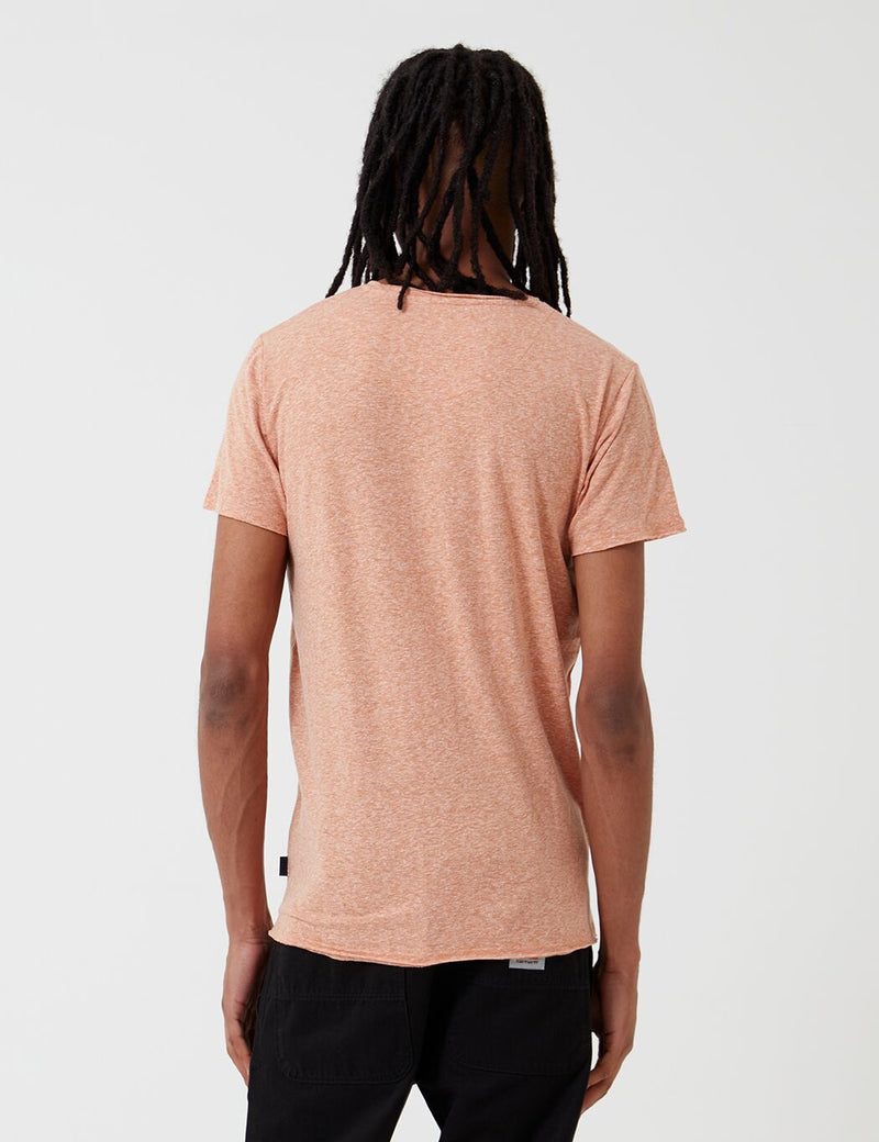 T-Shirt Suit Hawk Raw Edge - Dust Orange
