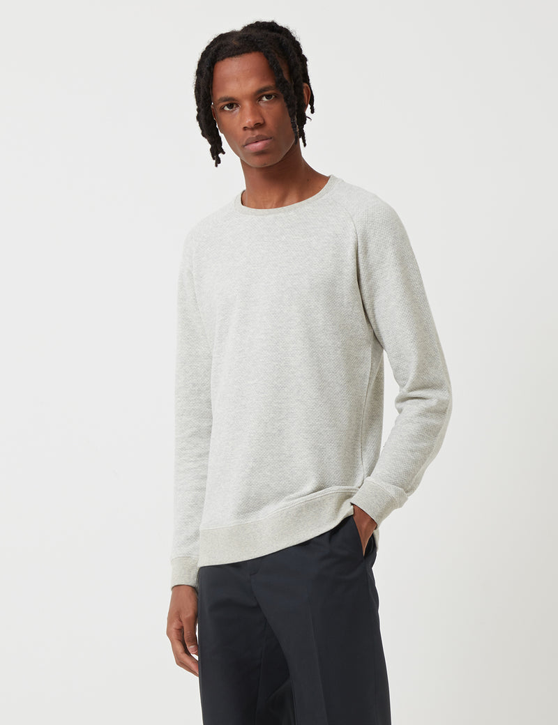 Suit Bruce Sweatshirt - Light Grey Melange