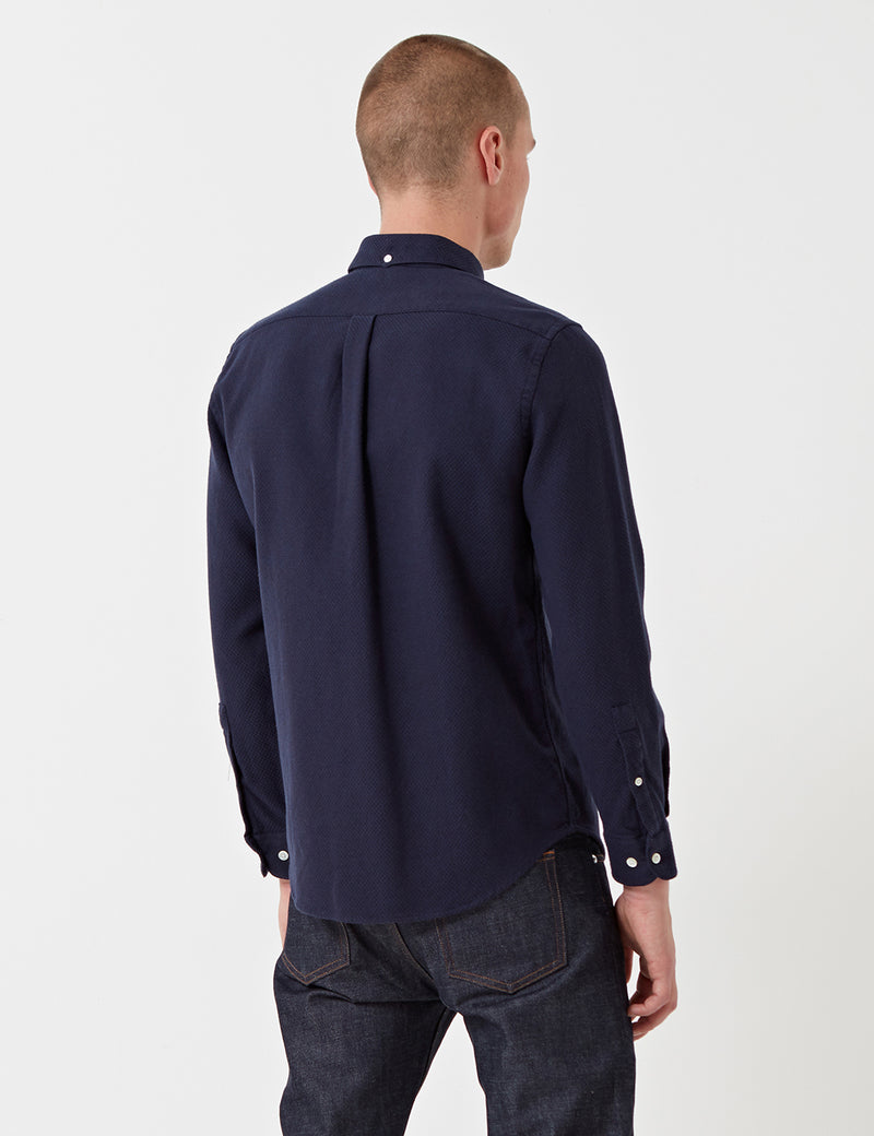 Chemise en flanelle portugaise Suave - Navy