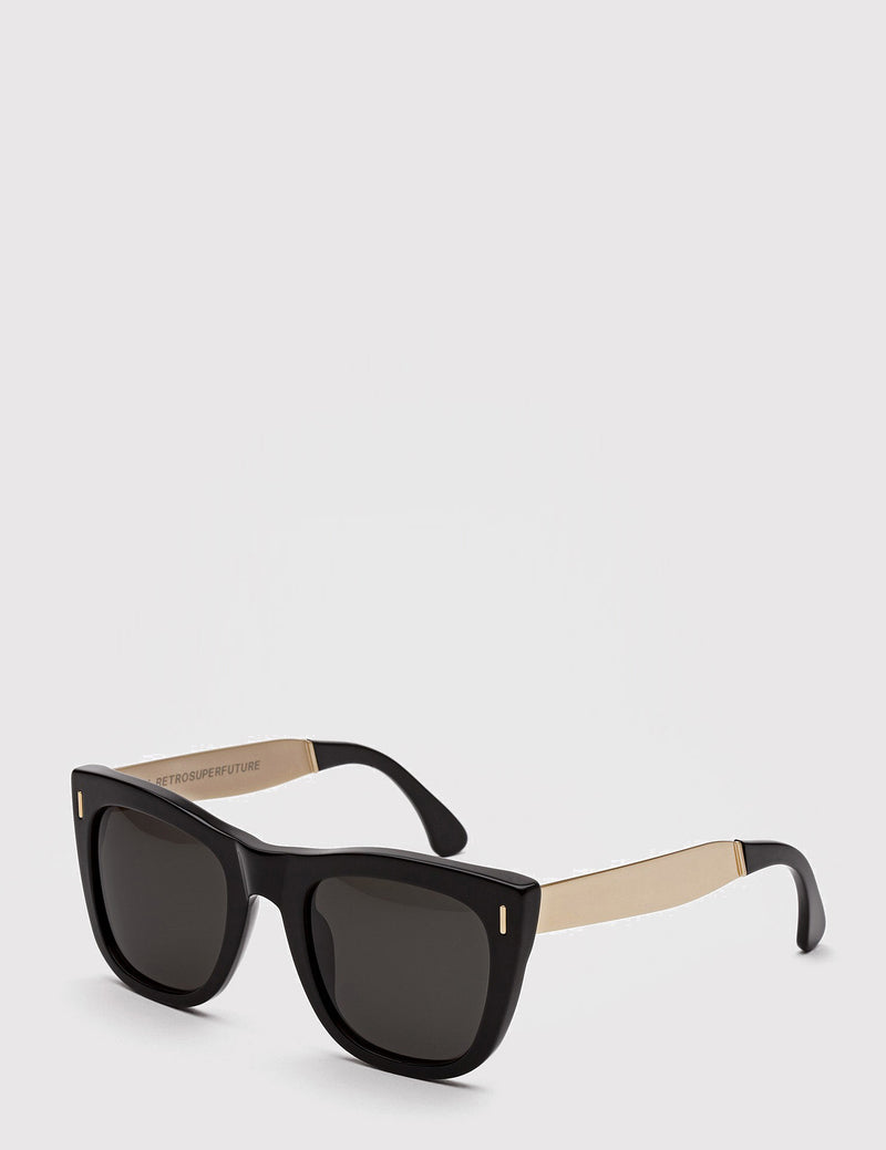 Super Gals Francis Sunglasses - Black/Gold