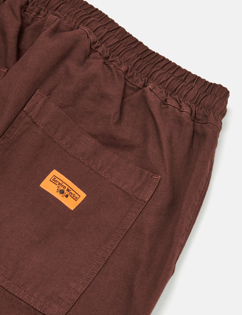 Service Works Classic Chef Pants (Canvas) - Brown