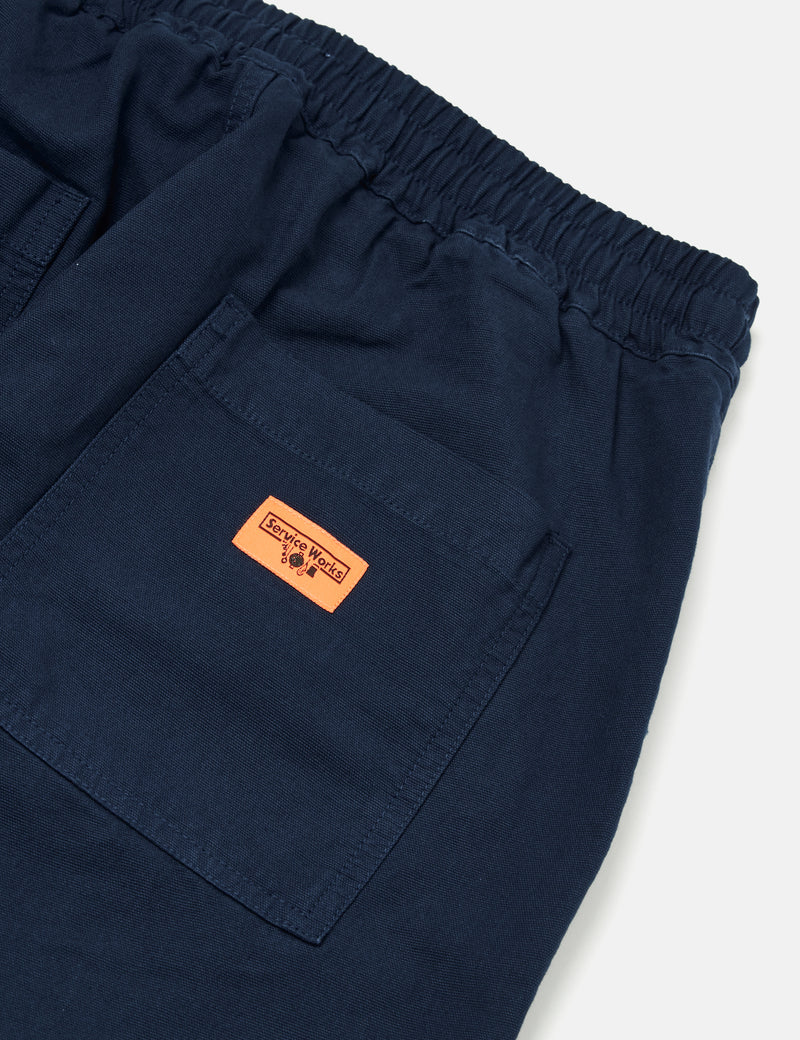 Service Works Classic Chef Pants (Canvas) - Navy Blue