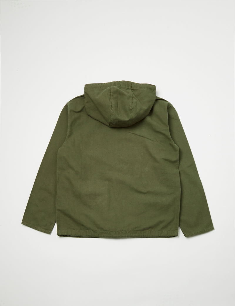 Service Works Market Smock (Canvas) - Olive Green