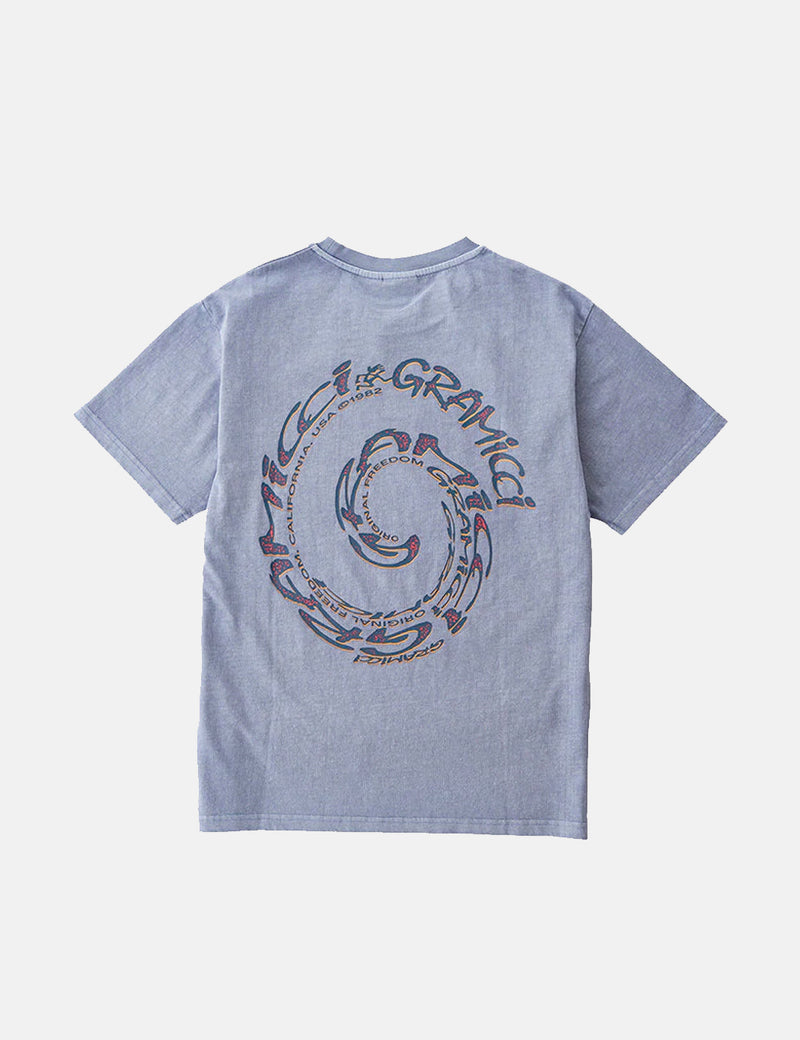 Gramicci Swirl T-Shirt - Staubiges Lila