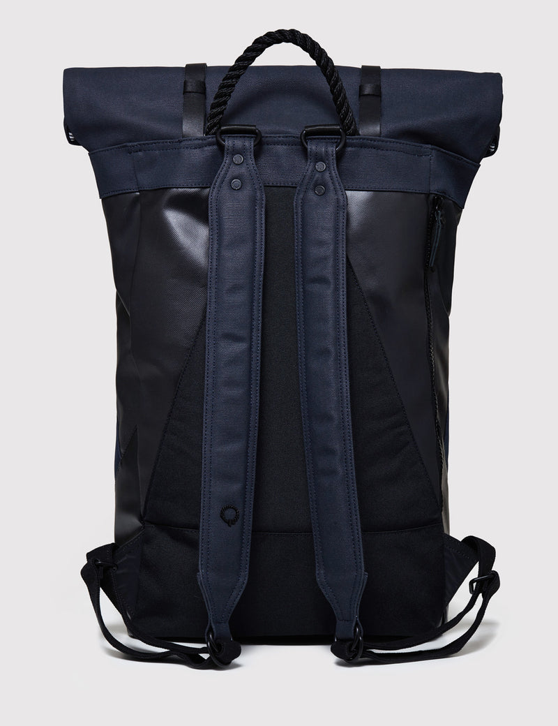 Stighlorgan Ronan Rolltop Laptop Backpack - Navy