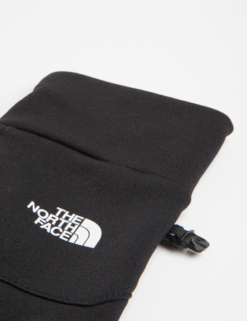 Womens North Face Etip Gloves - Black