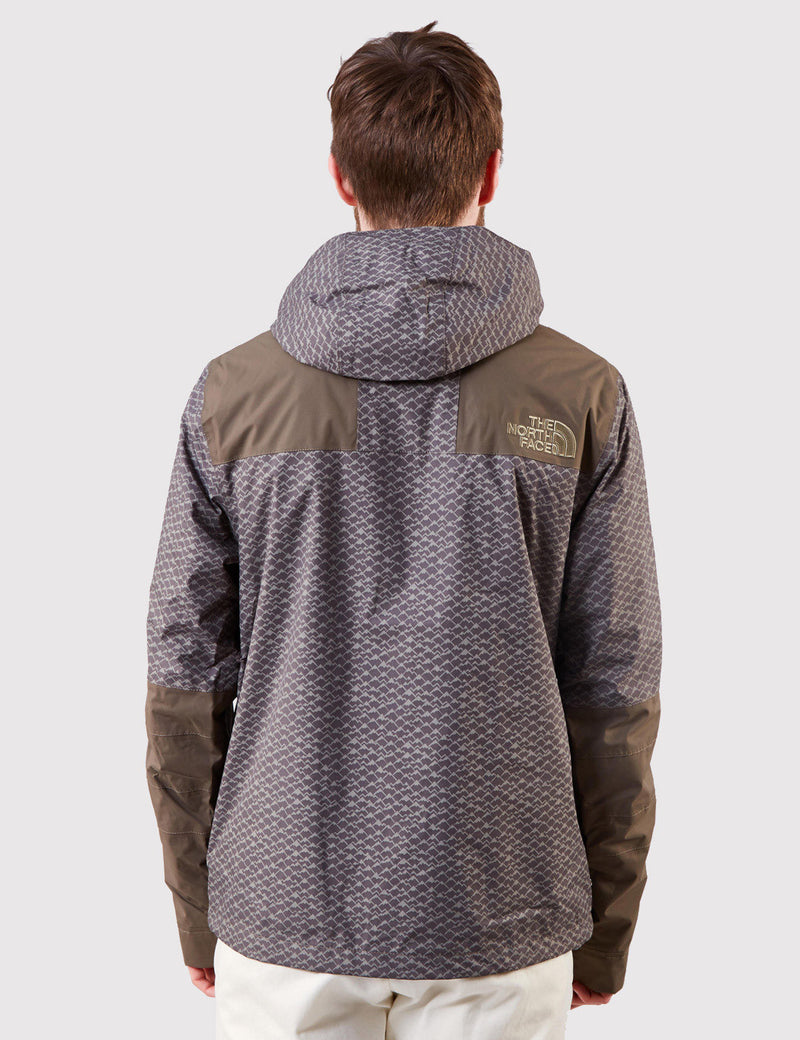 The north face sales jacquard mountain jacket