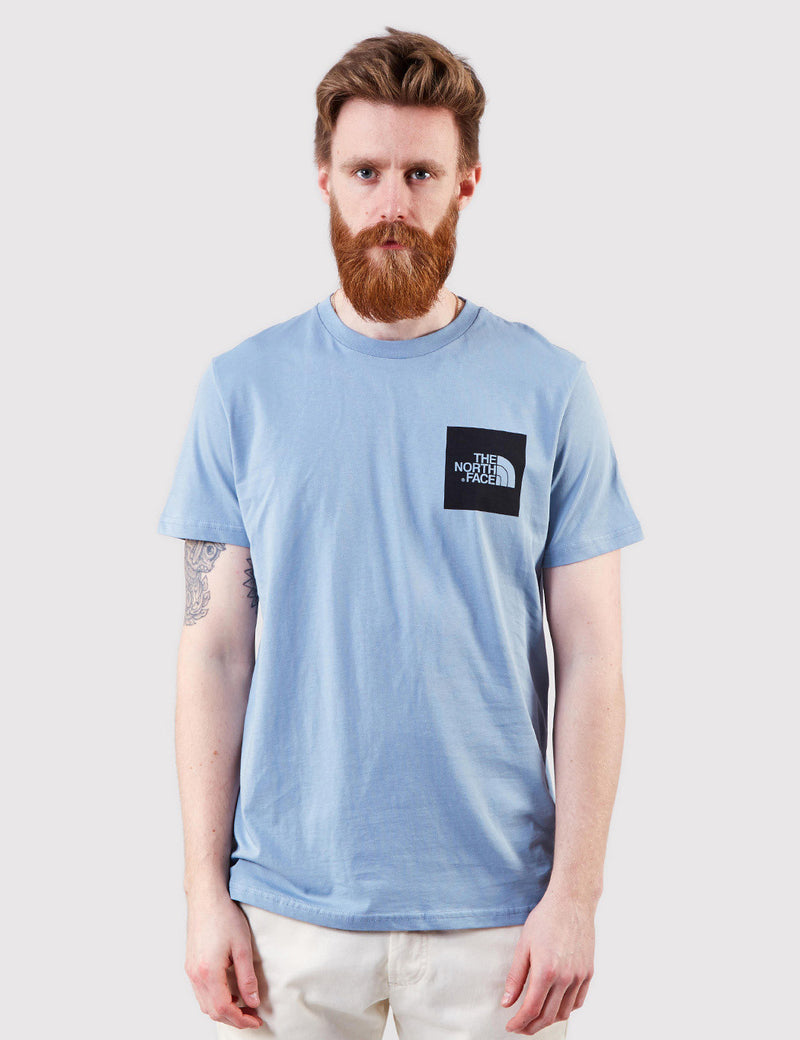 North Face Fine T-Shirt - Faded Denim