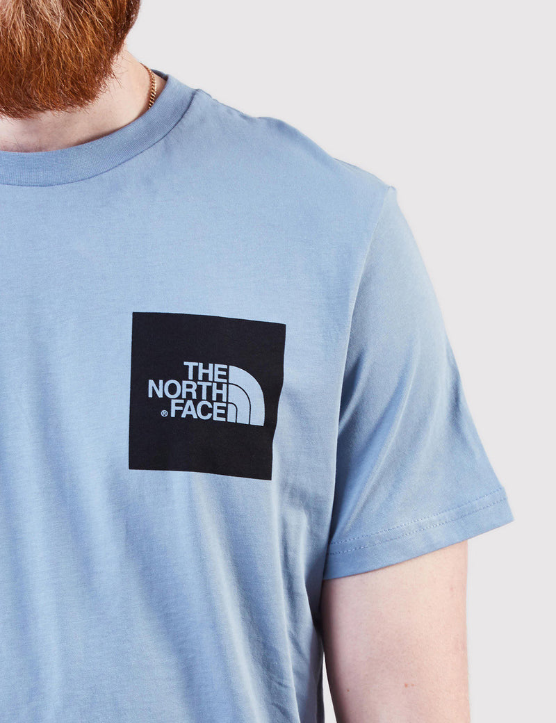 North Face Fine T-Shirt - Faded Denim