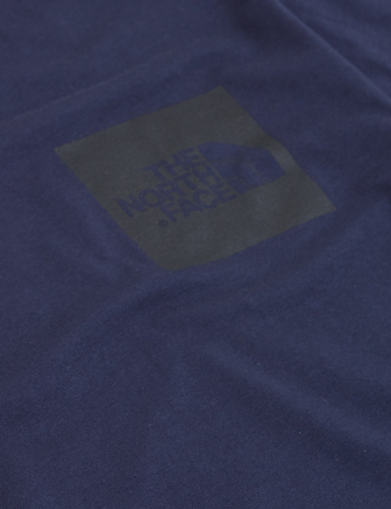 North Face Fine Pocket T-Shirt - Urban Navy
