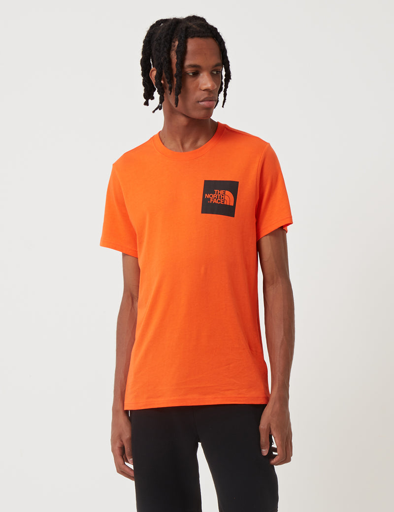 North Face Fine T-Shirt - Persian Orange
