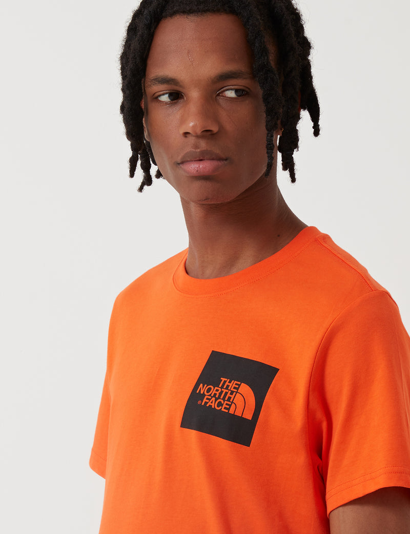 North Face Fine T-Shirt - Persian Orange