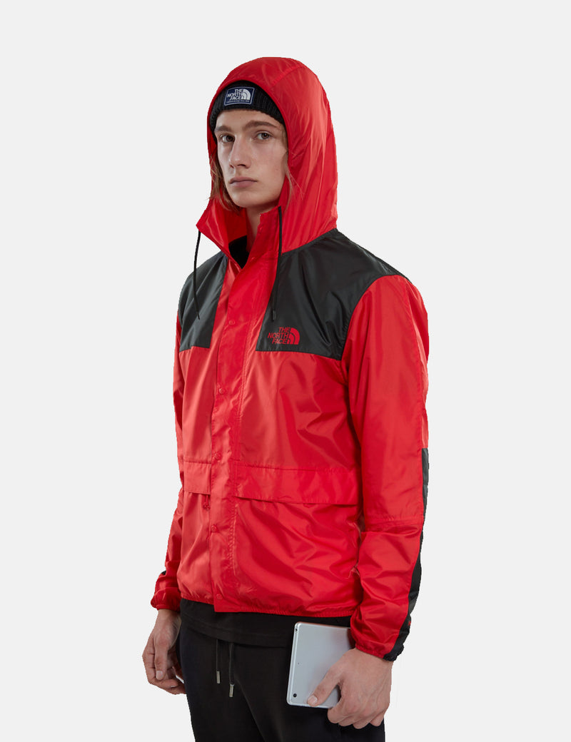 North Face 1985 Sea CelMountainジャケット-赤/黒