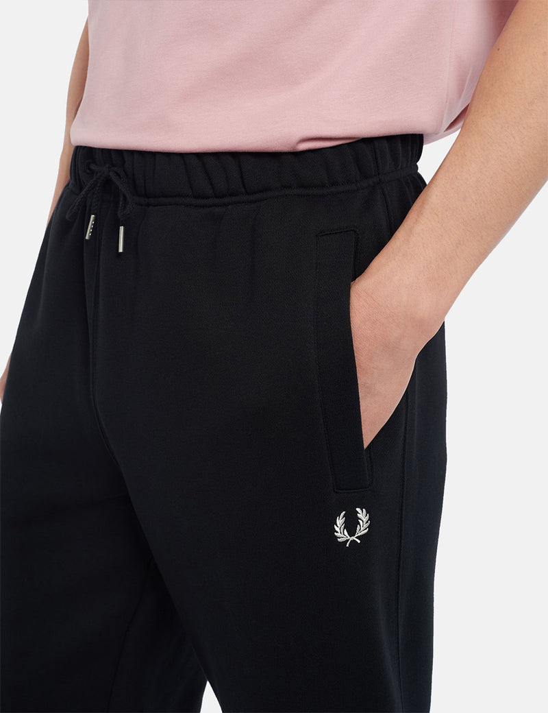 Fred Perry Loopback Jogginghose - Schwarz