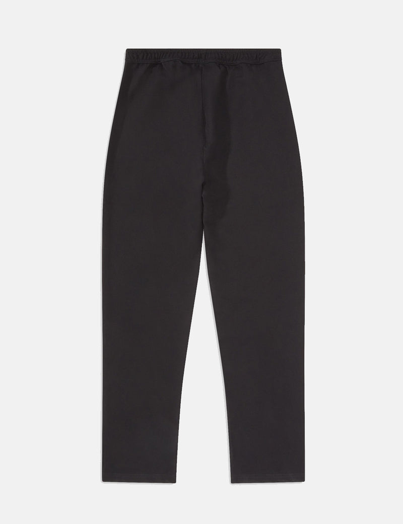 Fred Perry Reverse Tricot Track Pants - Black I URBAN EXCESS.