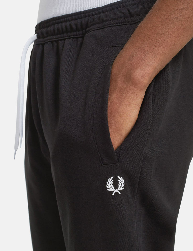 Fred Perry Reverse Tricot Trainingshose - Schwarz