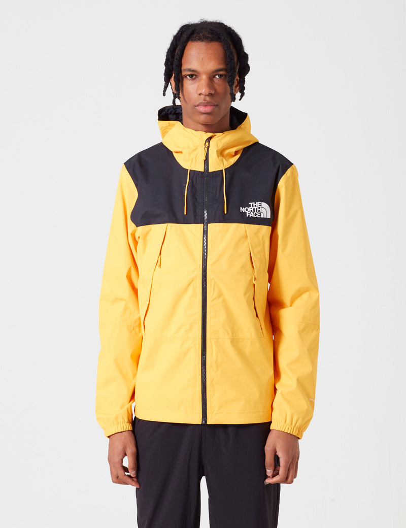 North Face 1990 Mountain Q Jacket - Black/Yellow