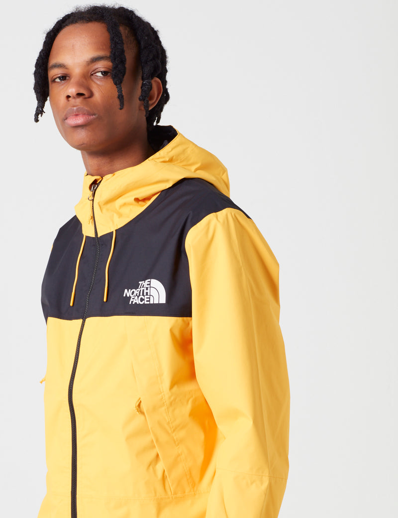 North Face 1990 Mountain Q Jacket - Black/Yellow