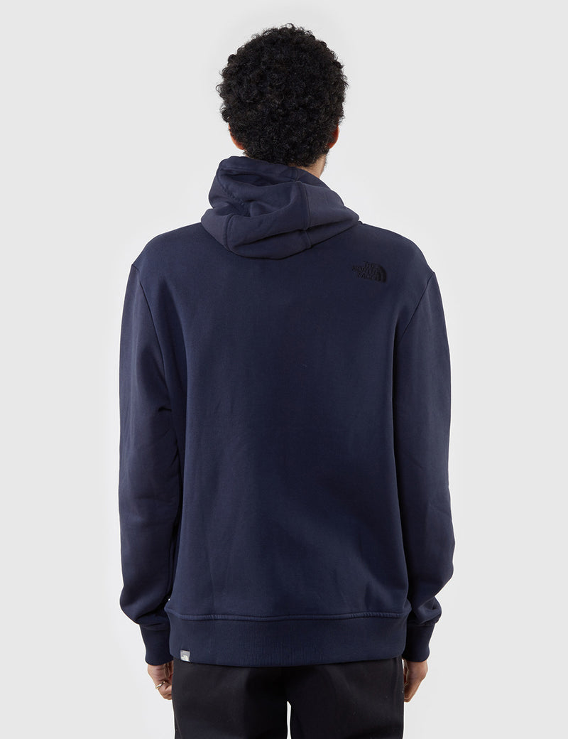 North Face Fine Zip Hoodie - Urban Navy