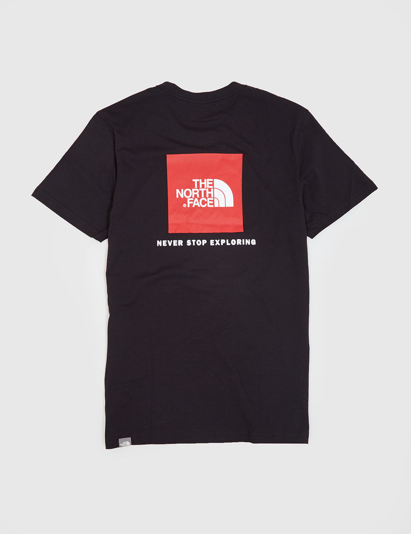 North Face Red Box T-Shirt - Schwarz