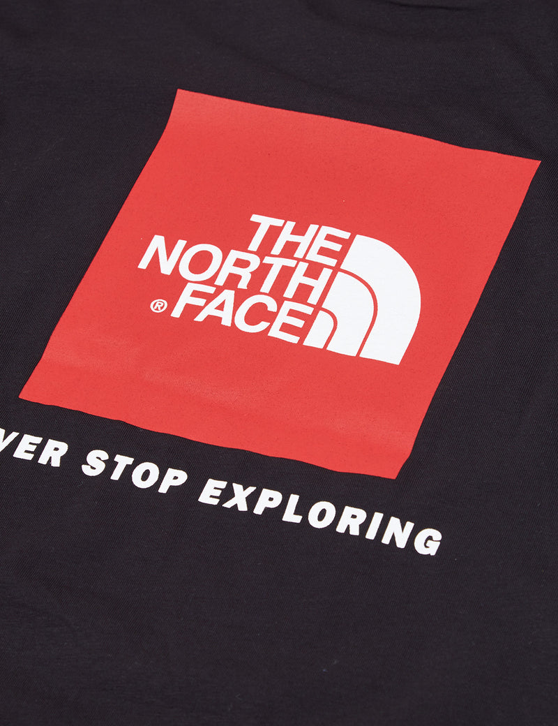 T-Shirt North Face Red Box - Noir