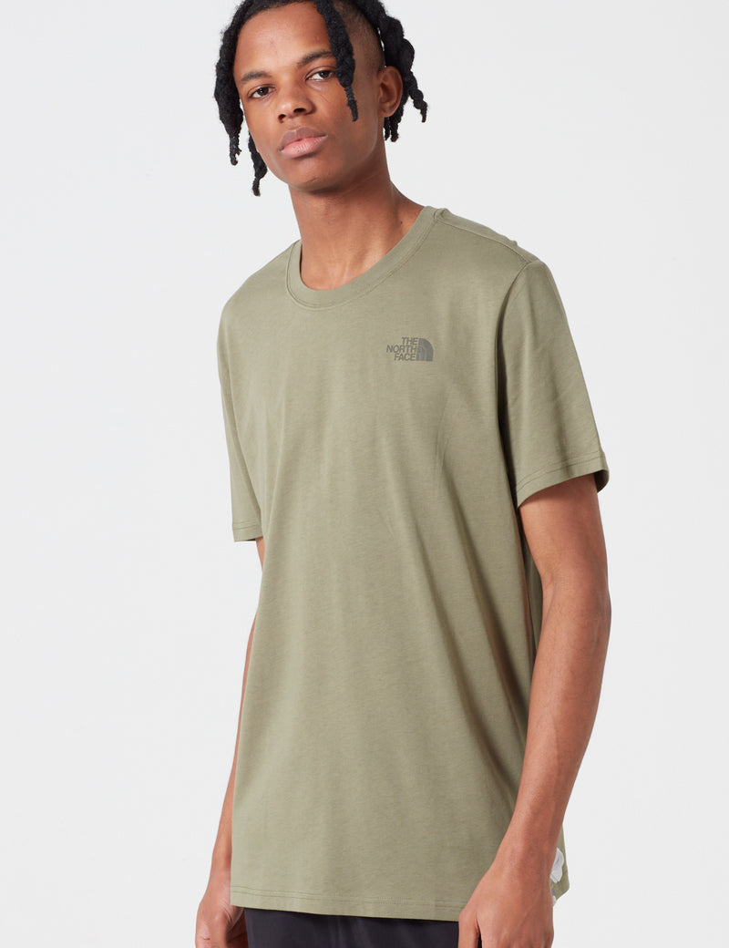 T-Shirt North Face Red Box - Vert Lichen Profond