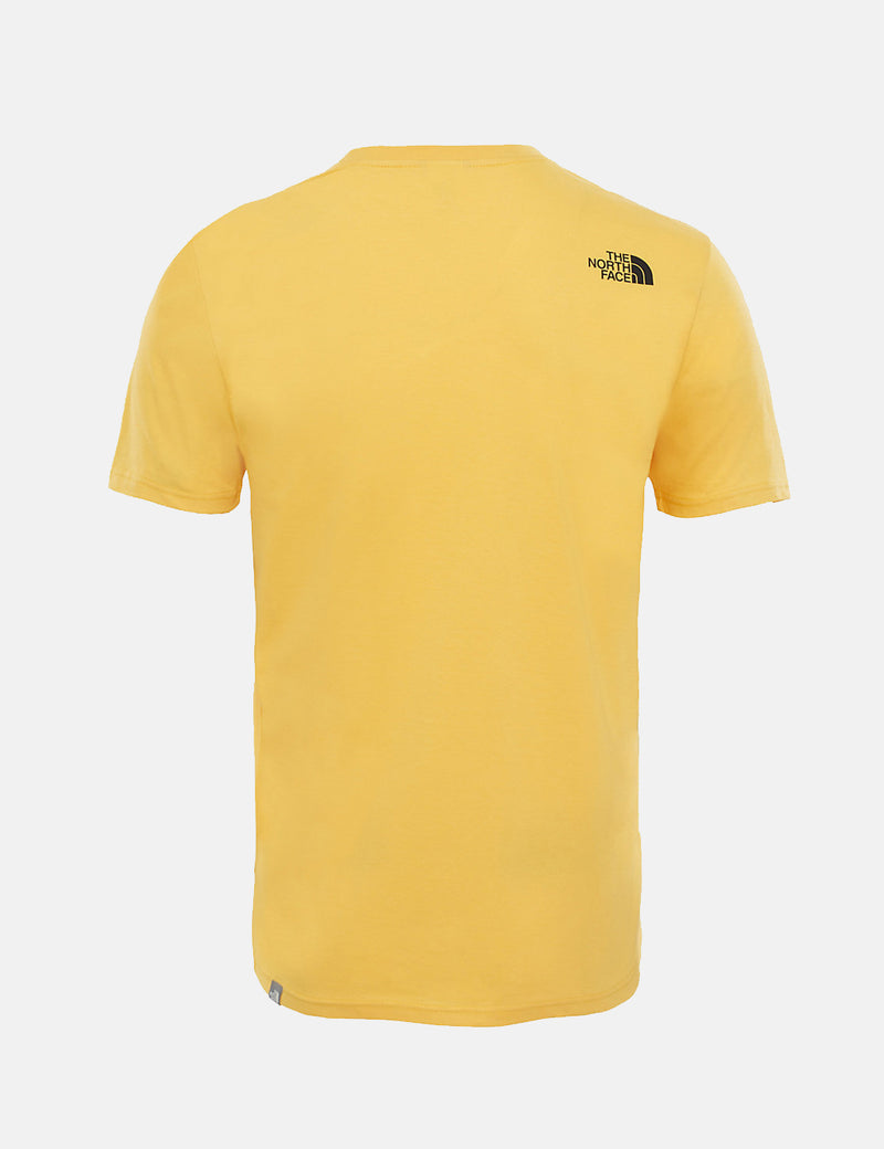 T-Shirt North Face Simple Dome - Jaune TNF