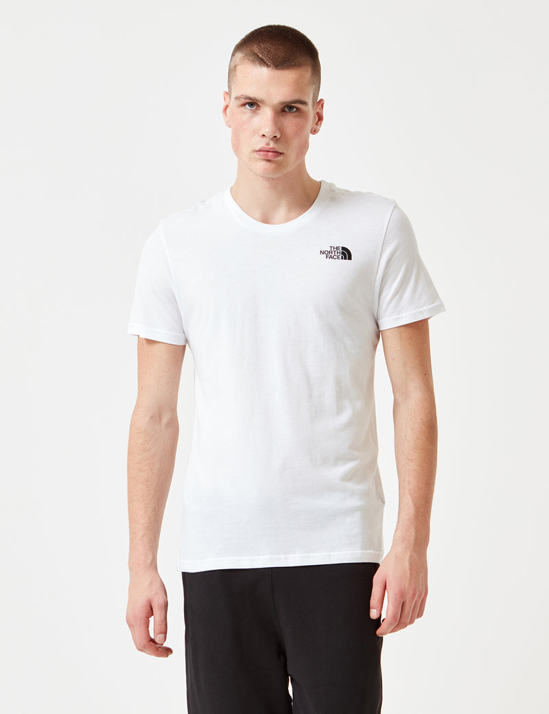 T-Shirt North Face Simple Dome - Blanc