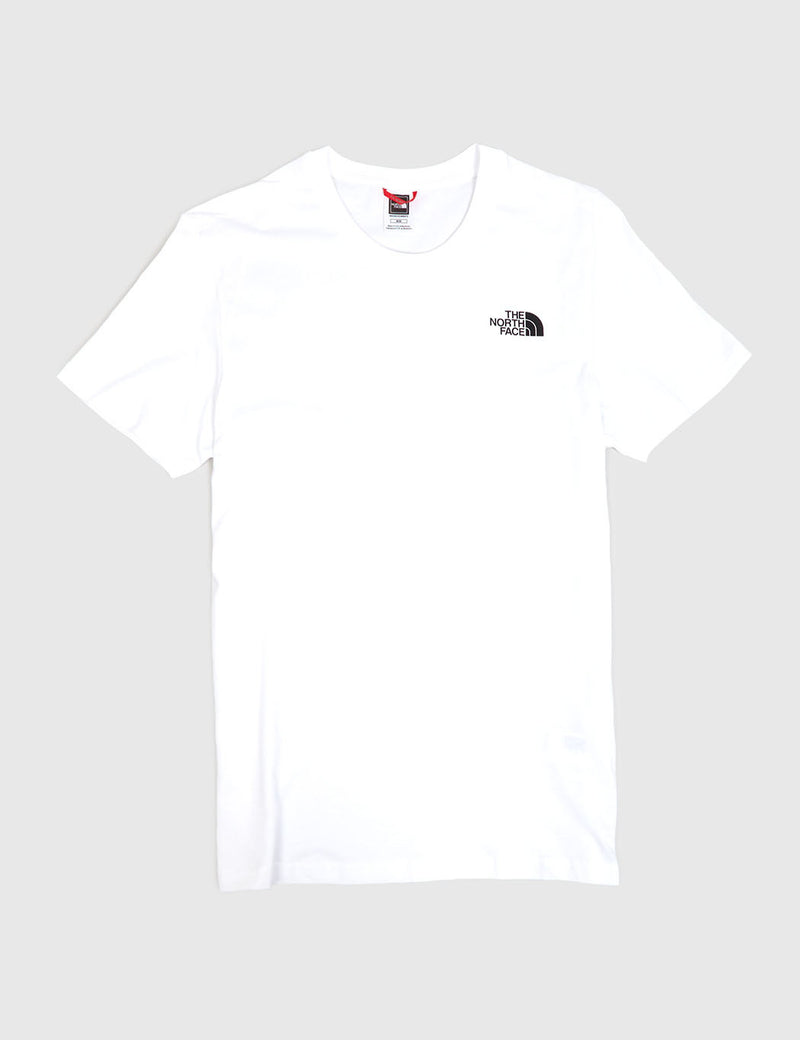T-Shirt North Face Simple Dome - Blanc