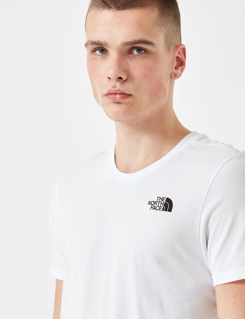 T-Shirt North Face Simple Dome - Blanc