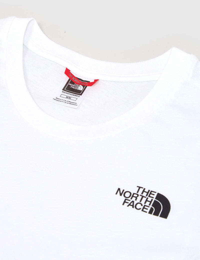 T-Shirt North Face Simple Dome - Blanc