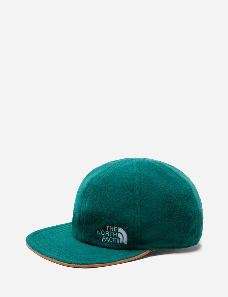 North Face Reversible Norm Hat (Fleece) - Brown/Green