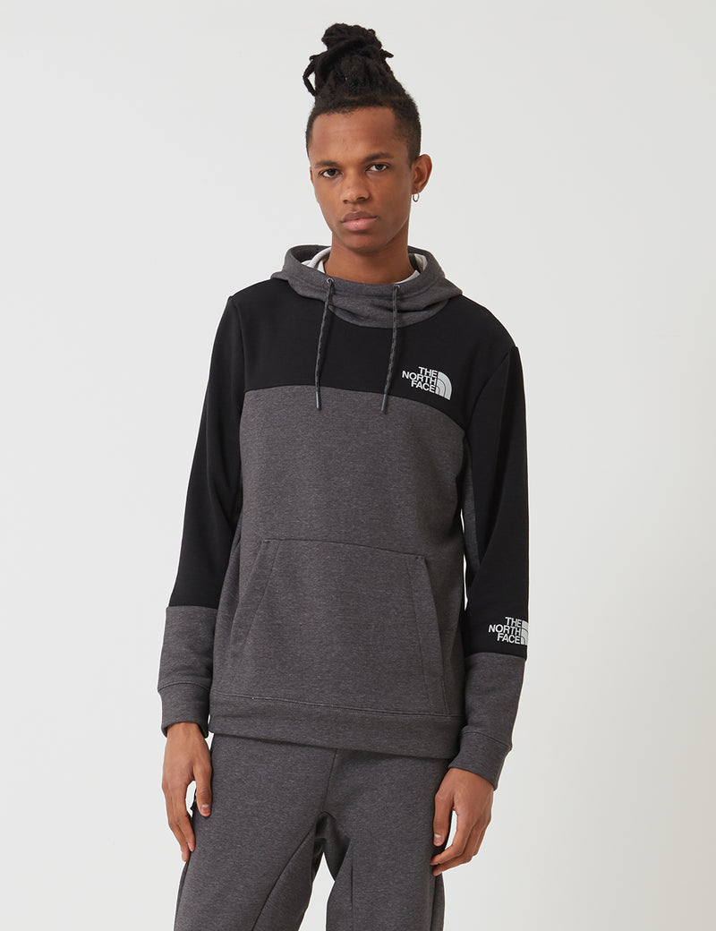 North Face Light Hooded Sweatshirt  - TNF Medium Grey