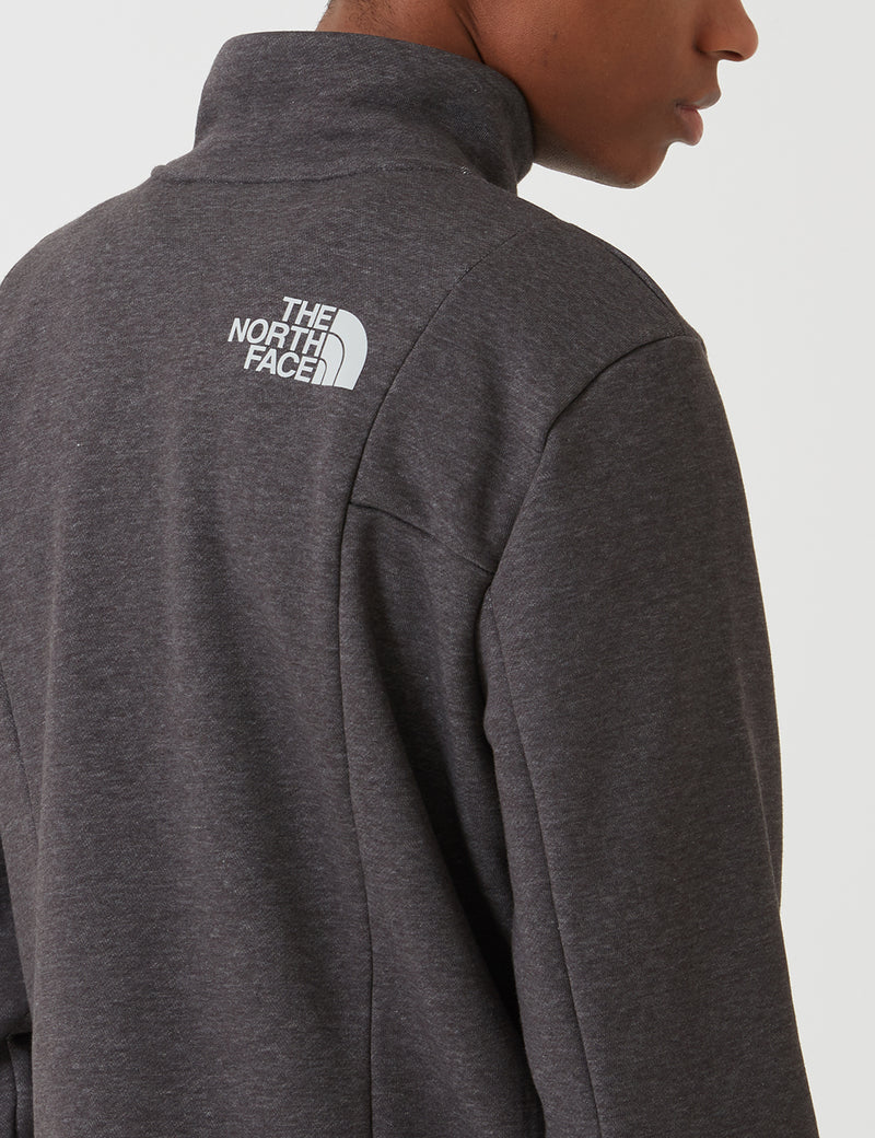 North Face Quarter Zip Sweatshirt - TNF Medium Grey